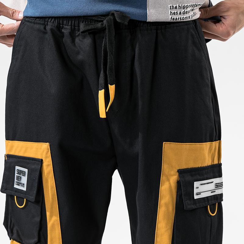 Varsanol Cargo Pants For Men Fashion Streetwear Big Pockets Solid Jogging Clothing Military Loose Cotton Trousers 3xl Men's