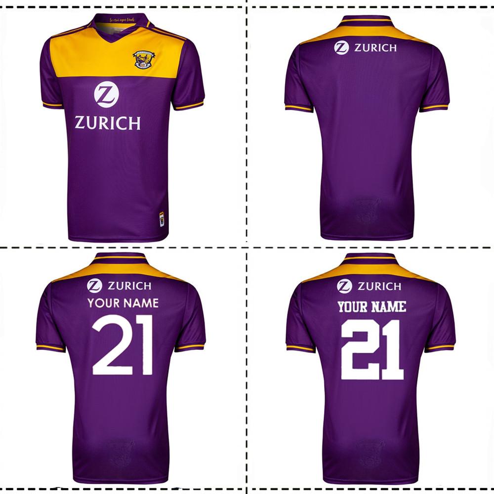 Wexford Home Jersey 2021/22 IRELAND WEXFORD TRAINING RUGBY JERSEY size S--5XL, Black