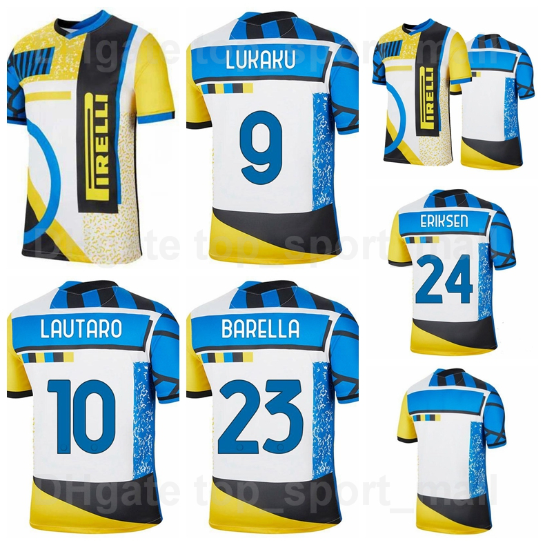 2021 2022 Inter Soccer Milan Jerseys 9 LUKAKU 10 LAUTARO 7 ALEXIS 2 HAKIMI 23 BARELLA 14 PERISIC Home White Football Shirt Kits
2021 2022 Inter Soccer Milan Jerseys 9 LUKAKU 10 LAUTARO 7 ALEXIS 2 HAKIMI 23 BARELLA 14 PERISIC Home White Football Shirt Kits