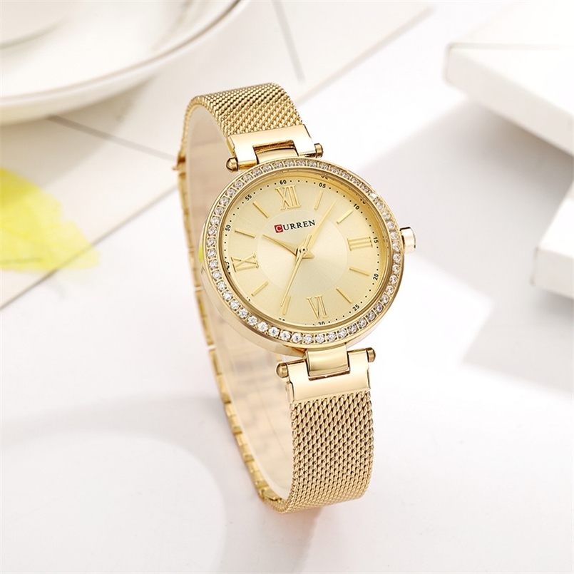 Curren Famous Brand Female Watches Casual Women Wrist Ladies Elegant For Relogio Feminino 210707, Full-gold
Curren Famous Brand Female Watches Casual Women Wrist Ladies Elegant For Relogio Feminino 210707, Full-gold