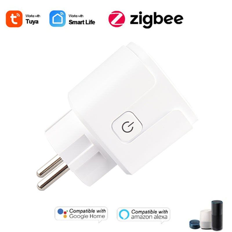 Tuya ZigBee Smart Plug EU 15A 110-250V Smart Socket Smart Home Wireless Plug Voice Control Works With Alexa Google Home Home
Tuya ZigBee Smart Plug EU 15A 110-250V Smart Socket Smart Home Wireless Plug Voice Control Works With Alexa Google Home Home