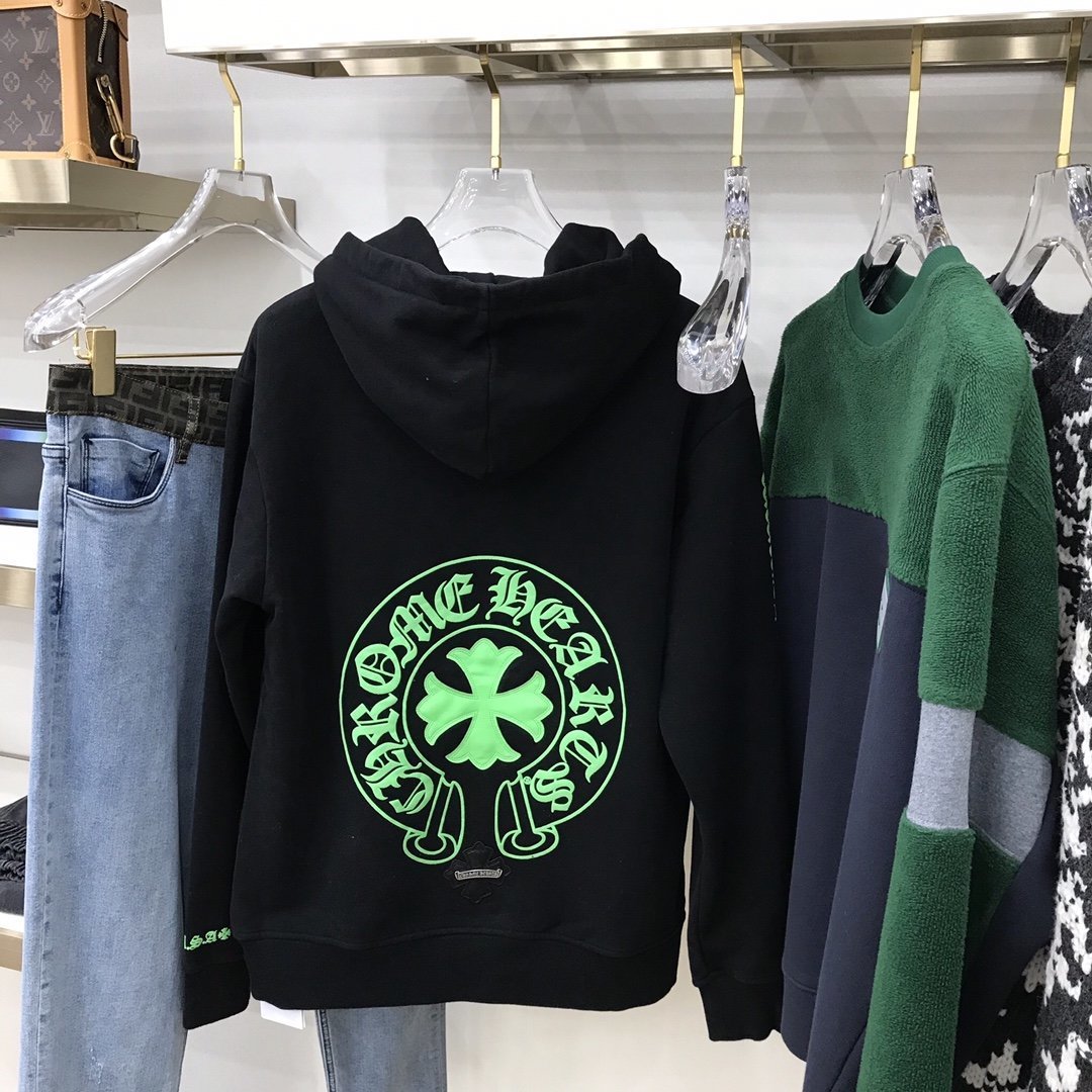 Hearts / Chrome Crosin 21 Men's and Women's Fluorescent Green Horseshoe Cross Print Hoodie, White;black
Hearts / Chrome Crosin 21 Men's and Women's Fluorescent Green Horseshoe Cross Print Hoodie, White;black