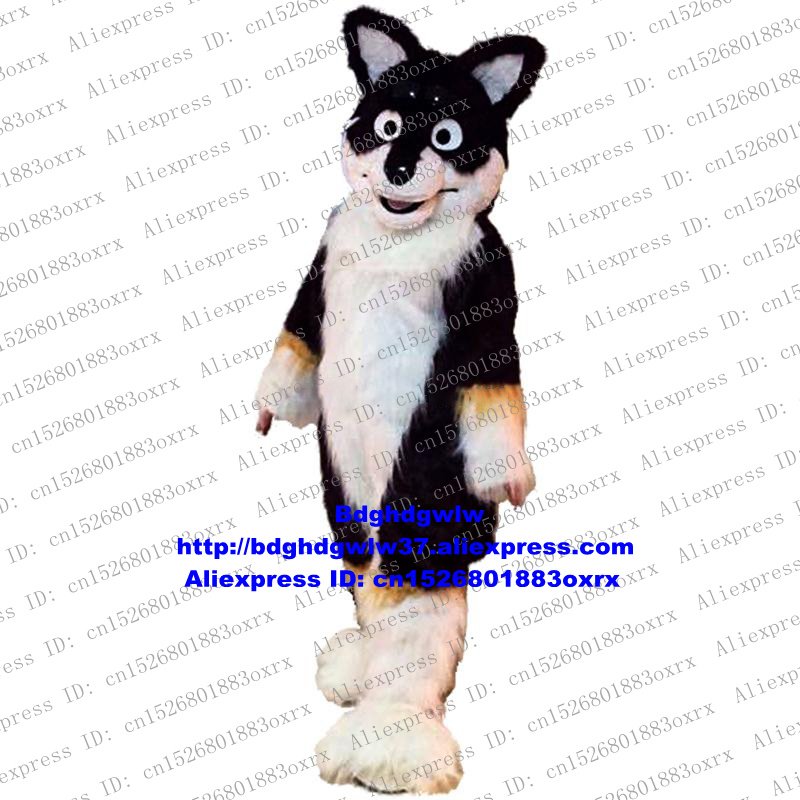 Mascot Costumes Black White Long Fur Furry Wolf Fox Husky Dog Fursuit ALASKAN Mascot Costume Adult Cartoon Suit Clothing Sports Events zx669, Default color
Mascot Costumes Black White Long Fur Furry Wolf Fox Husky Dog Fursuit ALASKAN Mascot Costume Adult Cartoon Suit Clothing Sports Events zx669, Default color