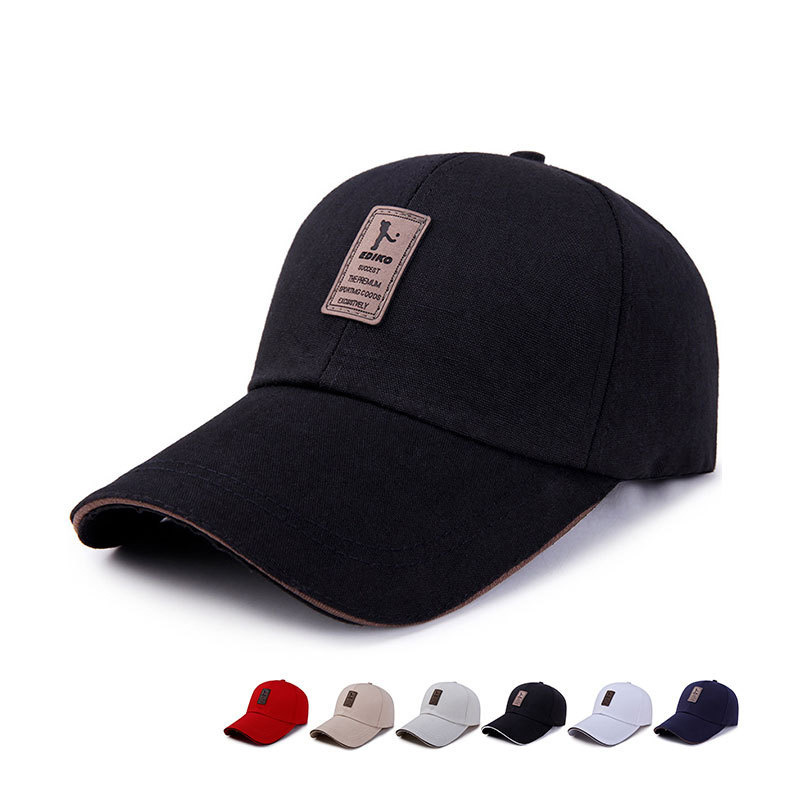 Women's 2021 men's canvas Embroidered Baseball cap, Korean middle-aged and elderly spring autumn hat, big brim extended sunscreen pointed cap. No.3, Red
Women's 2021 men's canvas Embroidered Baseball cap, Korean middle-aged and elderly spring autumn hat, big brim extended sunscreen pointed cap. No.3, Red