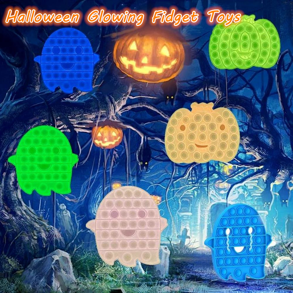 Wholesale Halloween Glowing Fidget Toys Finger Bubble Educational Toy Christmas Sensory Anxiety Stress Reliever Kids Adult for Family Birthday Gifts
Wholesale Halloween Glowing Fidget Toys Finger Bubble Educational Toy Christmas Sensory Anxiety Stress Reliever Kids Adult for Family Birthday Gifts