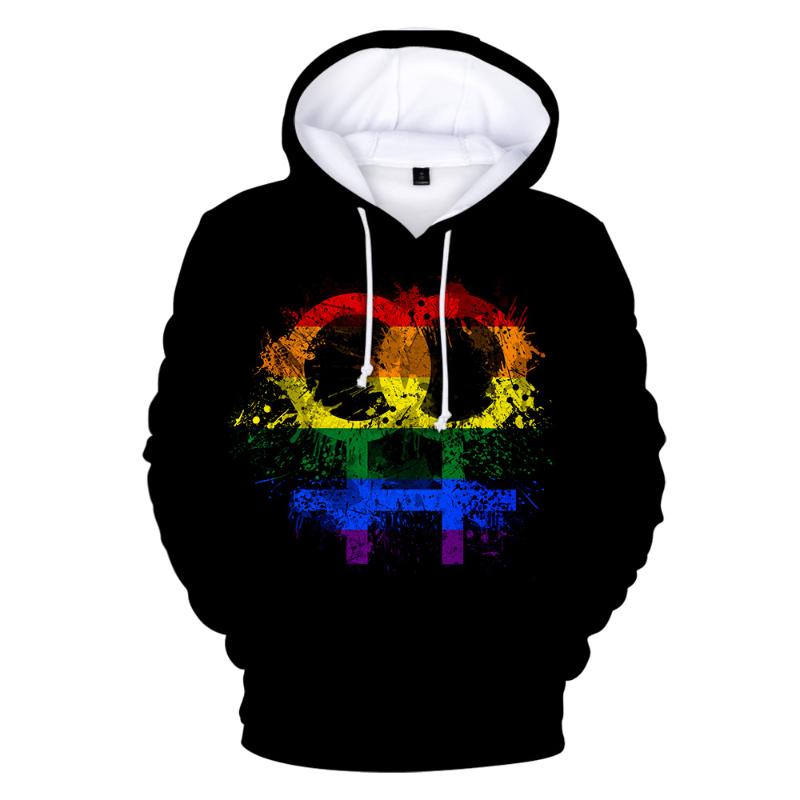 Women's Hoodies & Sweatshirts Personality Sweatshirt For Lesbian Gay Pride Colorful Rainbow Home Decor Friendly, 3d
Women's Hoodies & Sweatshirts Personality Sweatshirt For Lesbian Gay Pride Colorful Rainbow Home Decor Friendly, 3d