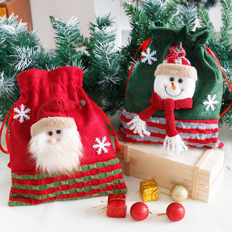 Christmas Decorations Personal Candy Pouch Favor Sacks Stocking Xmas Gift Bag Santa Plush Cloth Sack Holder Drawstring
Christmas Decorations Personal Candy Pouch Favor Sacks Stocking Xmas Gift Bag Santa Plush Cloth Sack Holder Drawstring
