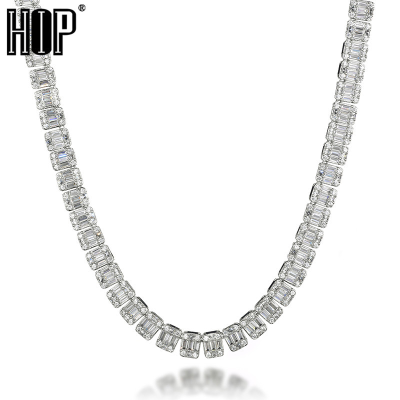 9mm Tennis Chain Iced Out Bling 1 Row AAA+ Cubic Zircon Necklace For Men Women Gold Color Plated Hip hop Charms Jewelry X0509
9mm Tennis Chain Iced Out Bling 1 Row AAA+ Cubic Zircon Necklace For Men Women Gold Color Plated Hip hop Charms Jewelry X0509
