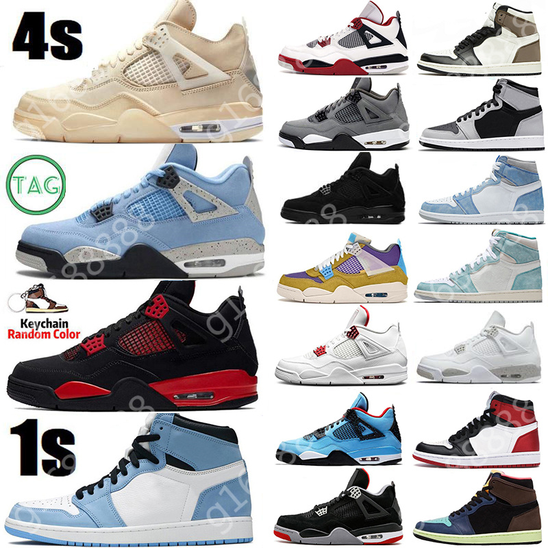 2022 Mens Basketball Shoes Sail 4 4s Sneakers University Blue 1 1s Fire Red Thunder Oreo Atmosphere Black Cat Guava Ice White Cement men women Sports Trainers US 12 13, White sock
2022 Mens Basketball Shoes Sail 4 4s Sneakers University Blue 1 1s Fire Red Thunder Oreo Atmosphere Black Cat Guava Ice White Cement men women Sports Trainers US 12 13, White sock