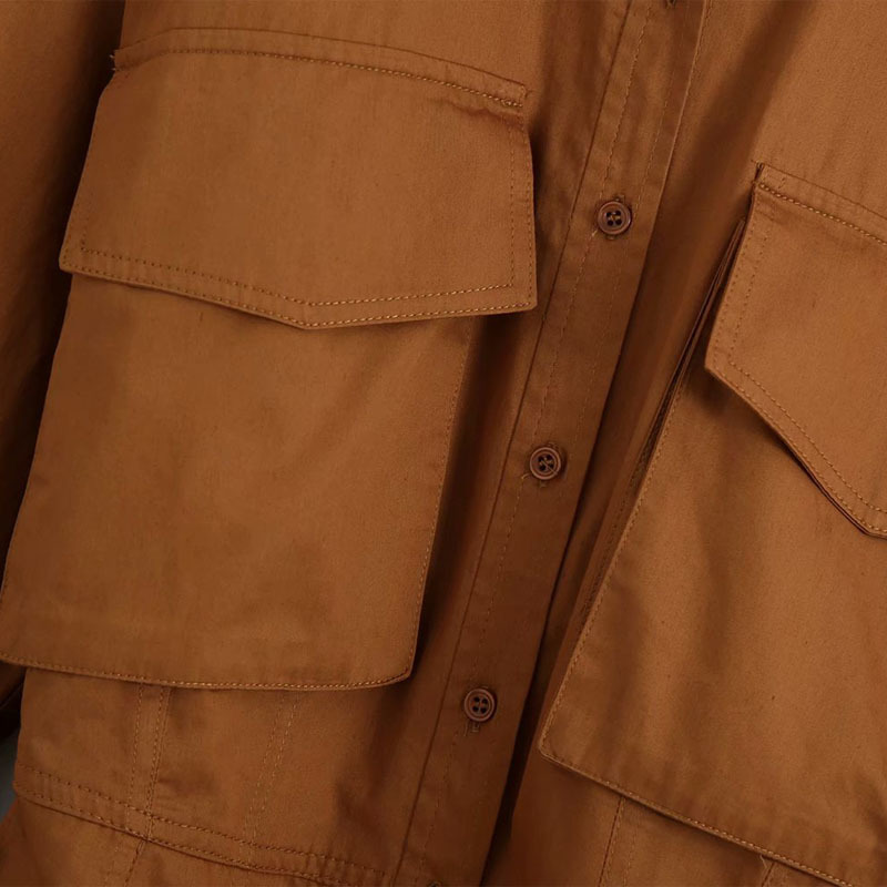 Lapel Long Sleeve Single-breasted Waist Hollow Long Chic Women's Jacket Korean Harajuku Fashion Female Coat 210507