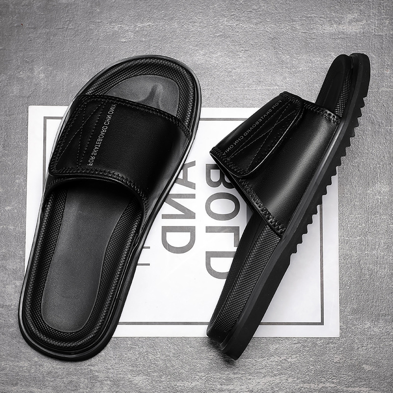 Slippers Men's slippers summer wear trend flip flop fashion room go out beach sandals black men's net red 1GO3, 1# shoe box
Slippers Men's slippers summer wear trend flip flop fashion room go out beach sandals black men's net red 1GO3, 1# shoe box