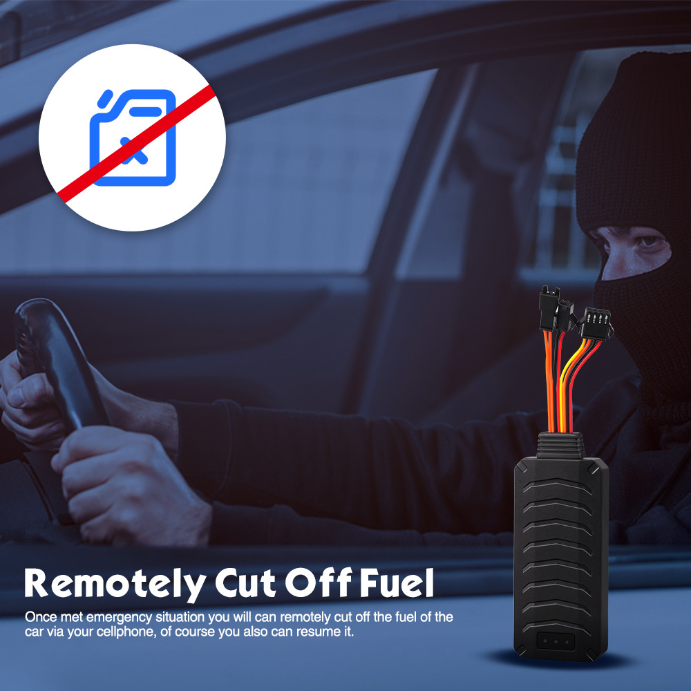 Micodus car gps tracker 2g mv790 9-90vdc sos voice monitor cut fuel excess speed alarm geo-fence life free tracking app