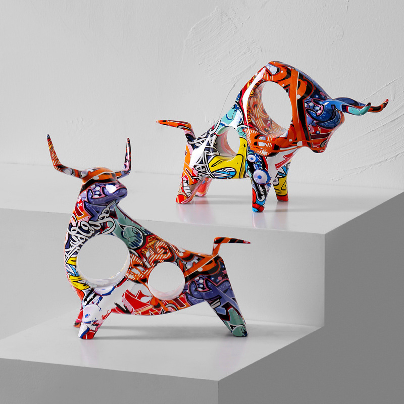 Nordic Art Graffiti Cow Ornaments Creative Living Room Desktop Model Room Wine Cabinet Home Decorations Housewarming Gift
Nordic Art Graffiti Cow Ornaments Creative Living Room Desktop Model Room Wine Cabinet Home Decorations Housewarming Gift
