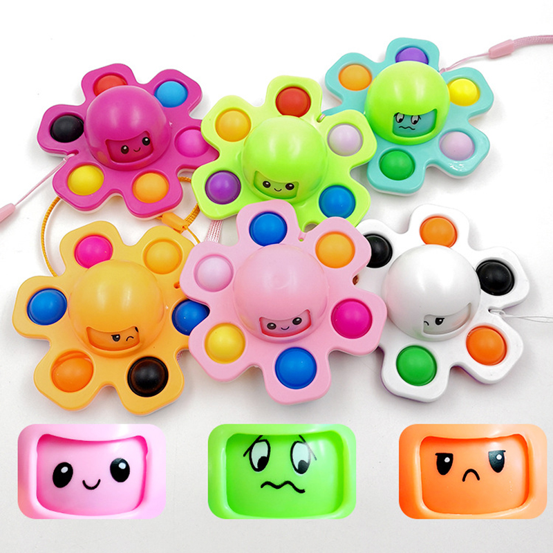Fidget Spinner Toys Flip Face Fingertip Gyro Squid Game Push Bubble Simple Dimple Keychian Toy For Anxiety Stress Relief Decompression Spinning Top Creative Games
Fidget Spinner Toys Flip Face Fingertip Gyro Squid Game Push Bubble Simple Dimple Keychian Toy For Anxiety Stress Relief Decompression Spinning Top Creative Games