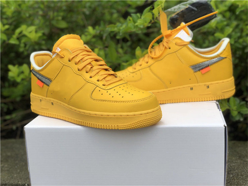 Newest MCA Authentic Off Air Force1 1 Low Lemonade University Gold MoMA White Men Sneakers Metallic Silver Outdoor Sports Shoes With Box
Newest MCA Authentic Off Air Force1 1 Low Lemonade University Gold MoMA White Men Sneakers Metallic Silver Outdoor Sports Shoes With Box