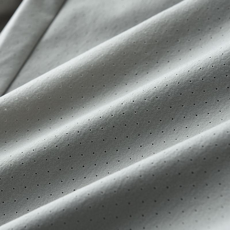 Grey Mens Summer Pants Luxury Ventilated Hollow Fabric Casual Male Pant Plus Size 4xl Elastic Waist Man Trousers Men's