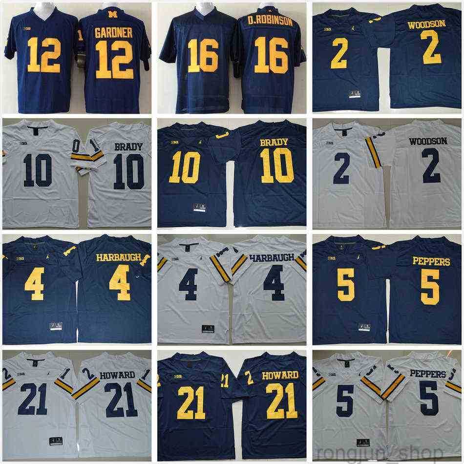NCAA Michigan Wolverines Football College 10 Tom Brady Jerseys 2 Charles Woodson 4 Jim Harbaugh 5 Jabrill Peppers 21 Desmond Howard Jersey, Yellow
NCAA Michigan Wolverines Football College 10 Tom Brady Jerseys 2 Charles Woodson 4 Jim Harbaugh 5 Jabrill Peppers 21 Desmond Howard Jersey, Yellow