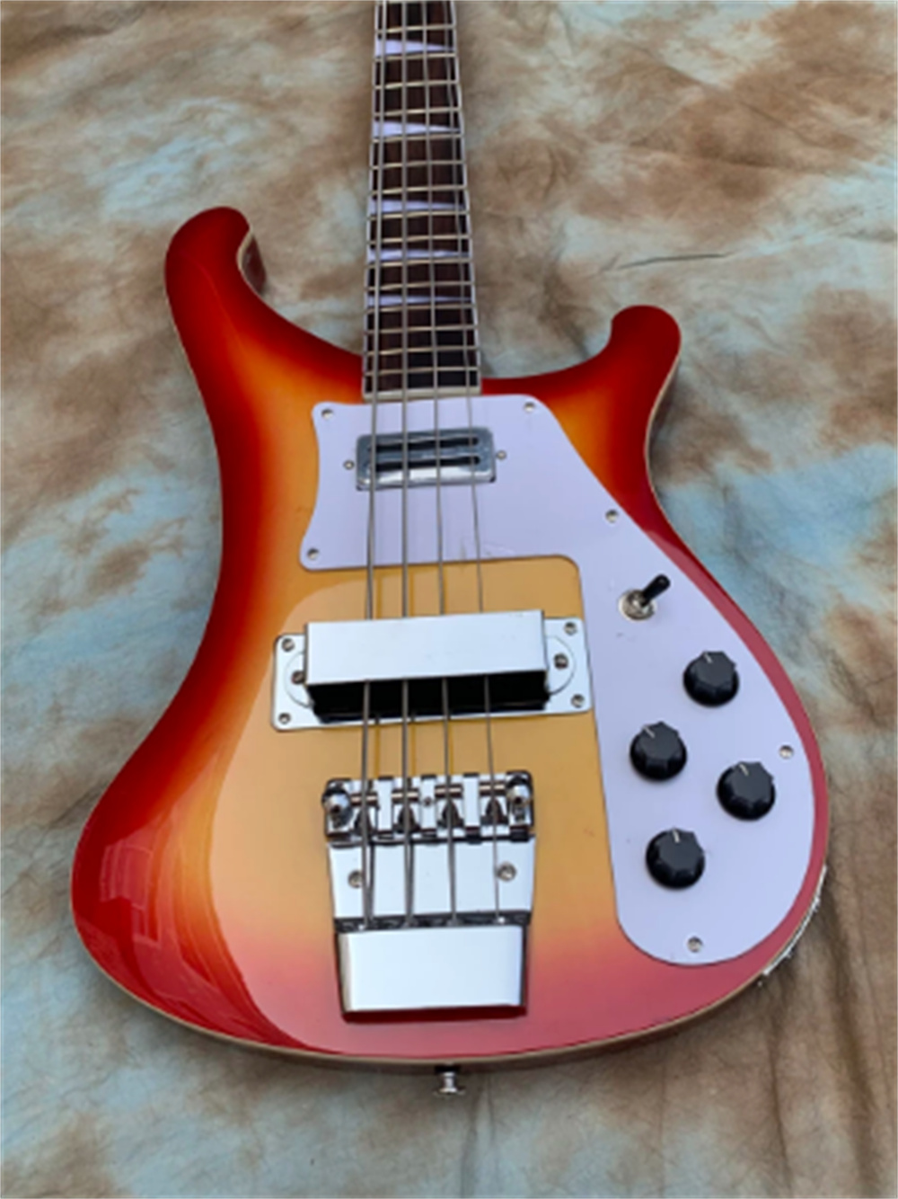 Electric Bass Guitar, High Quality, 4003, Cherry Burst guitars guitarra 
Electric Bass Guitar, High Quality, 4003, Cherry Burst guitars guitarra