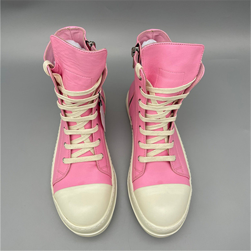 21SS high-top TPU Fragrant sole quality pink genuine leather Boots lace up hip hop trainer sneakers shoes
21SS high-top TPU Fragrant sole quality pink genuine leather Boots lace up hip hop trainer sneakers shoes