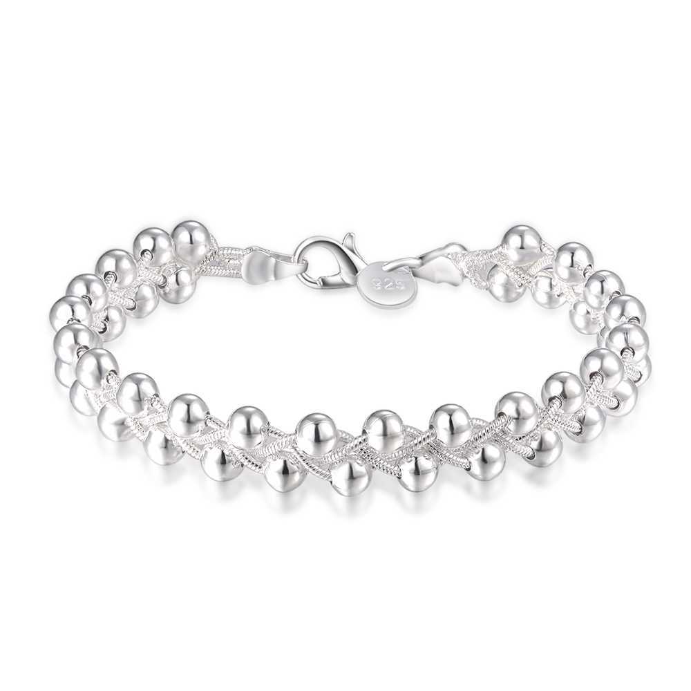 Direct Factory Price New Listing Silver Color Cute Nice Charm Woven Beads Bracelet Jewelry Best Gift Lh002 Q0719
Direct Factory Price New Listing Silver Color Cute Nice Charm Woven Beads Bracelet Jewelry Best Gift Lh002 Q0719