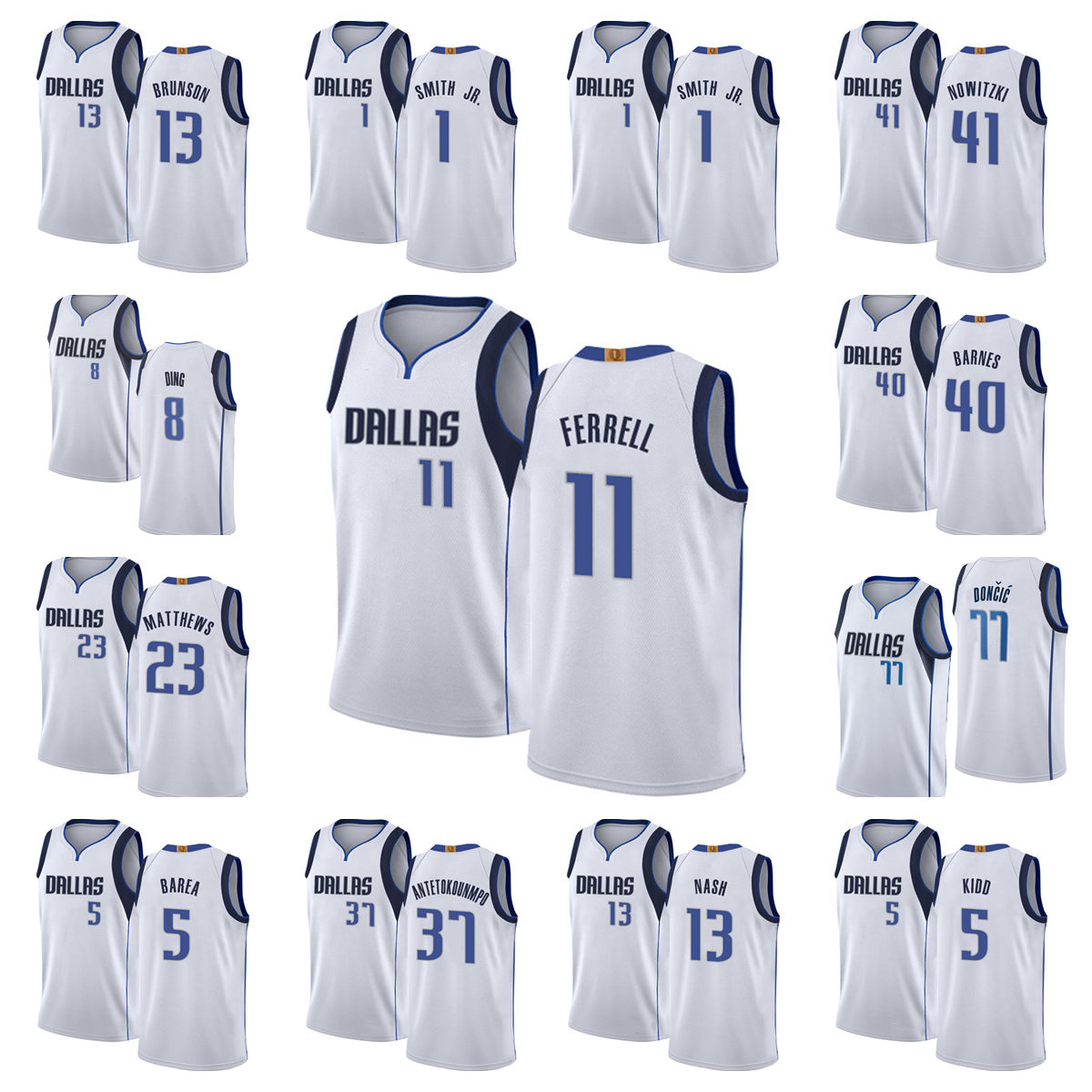 Men TeamNBABasketball Basketball jerseys 5Kidd 13 Nash 5 Barea 23Matthews 1 Smith JR 40 Barnes 11Ferrell 41 Nowitzki 8 Ding Retro Good Quali, Black;red
Men TeamNBABasketball Basketball jerseys 5Kidd 13 Nash 5 Barea 23Matthews 1 Smith JR 40 Barnes 11Ferrell 41 Nowitzki 8 Ding Retro Good Quali, Black;red