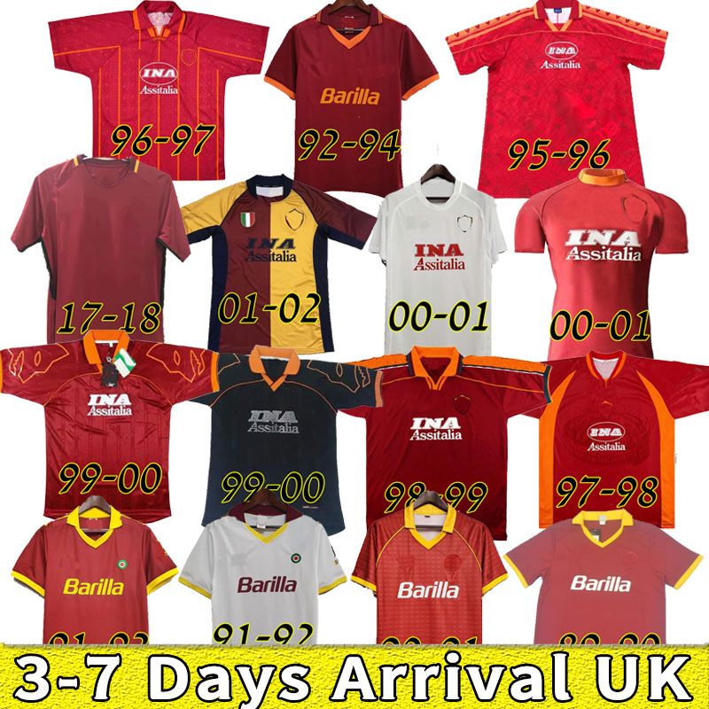 2000 2001 Retro Soccer Jersey 00 01 Totti Batistuta Candela Montella Camisa Uniforme Classic Collection Vintage Maglia Da Calcio 01 02 17 18, Black;yellow
2000 2001 Retro Soccer Jersey 00 01 Totti Batistuta Candela Montella Camisa Uniforme Classic Collection Vintage Maglia Da Calcio 01 02 17 18, Black;yellow