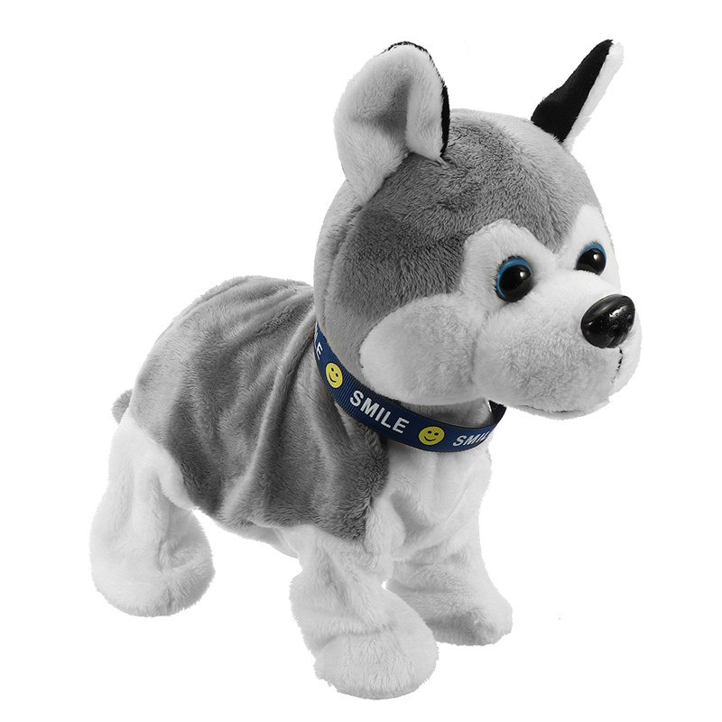 Electronics RobotsElectronic Dog Sound Control Kids Toy Sound Control Interactive Bark Stand Walk Electronic Toys Dog Gifts For