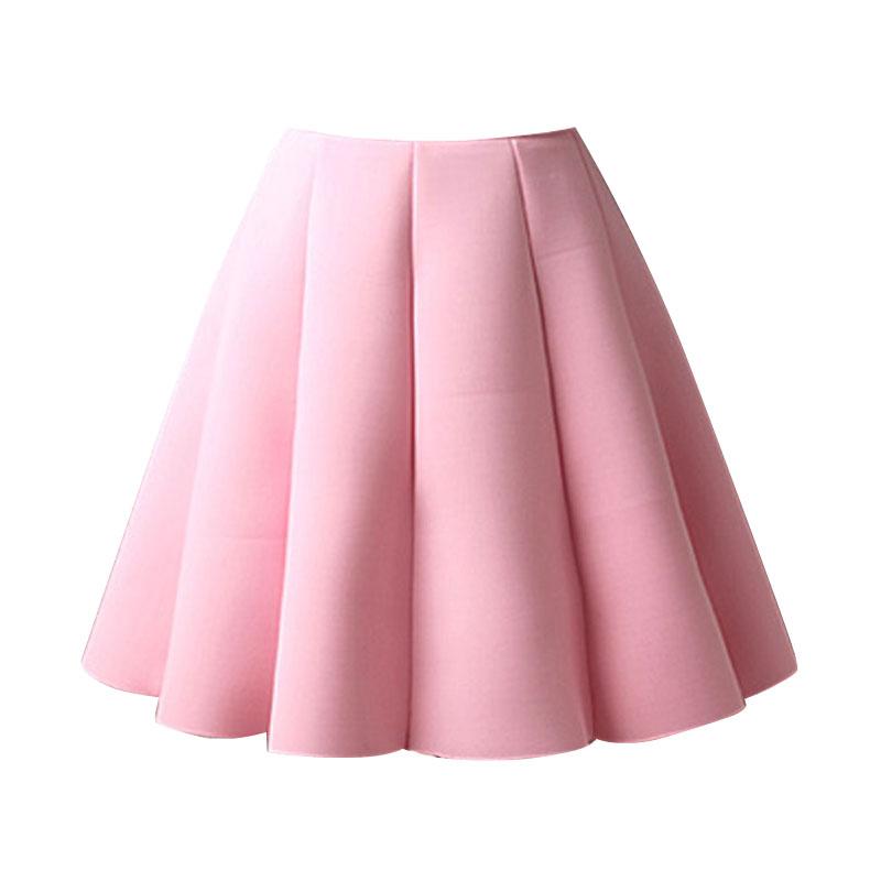 Skirts Spring Sweet Scuba A-line Short Skirt Retro High-waisted Spliced Full Mini Pleated Tutu Pink White Blue, Black
Skirts Spring Sweet Scuba A-line Short Skirt Retro High-waisted Spliced Full Mini Pleated Tutu Pink White Blue, Black