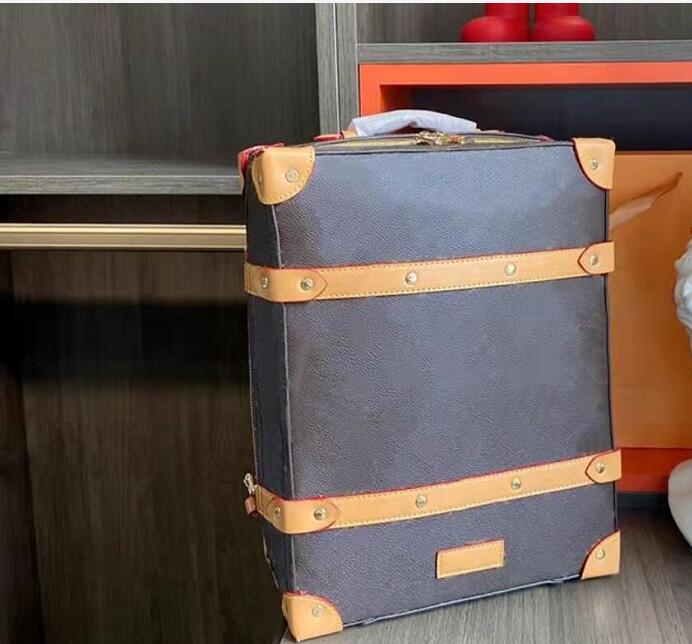 L Brand Soft Trunk Backpack Travel Bag Designer Canvas PVC Backpacks High Quality Real Leather Handbag Purse Sports Pack M44752, Brwon flower
L Brand Soft Trunk Backpack Travel Bag Designer Canvas PVC Backpacks High Quality Real Leather Handbag Purse Sports Pack M44752, Brwon flower