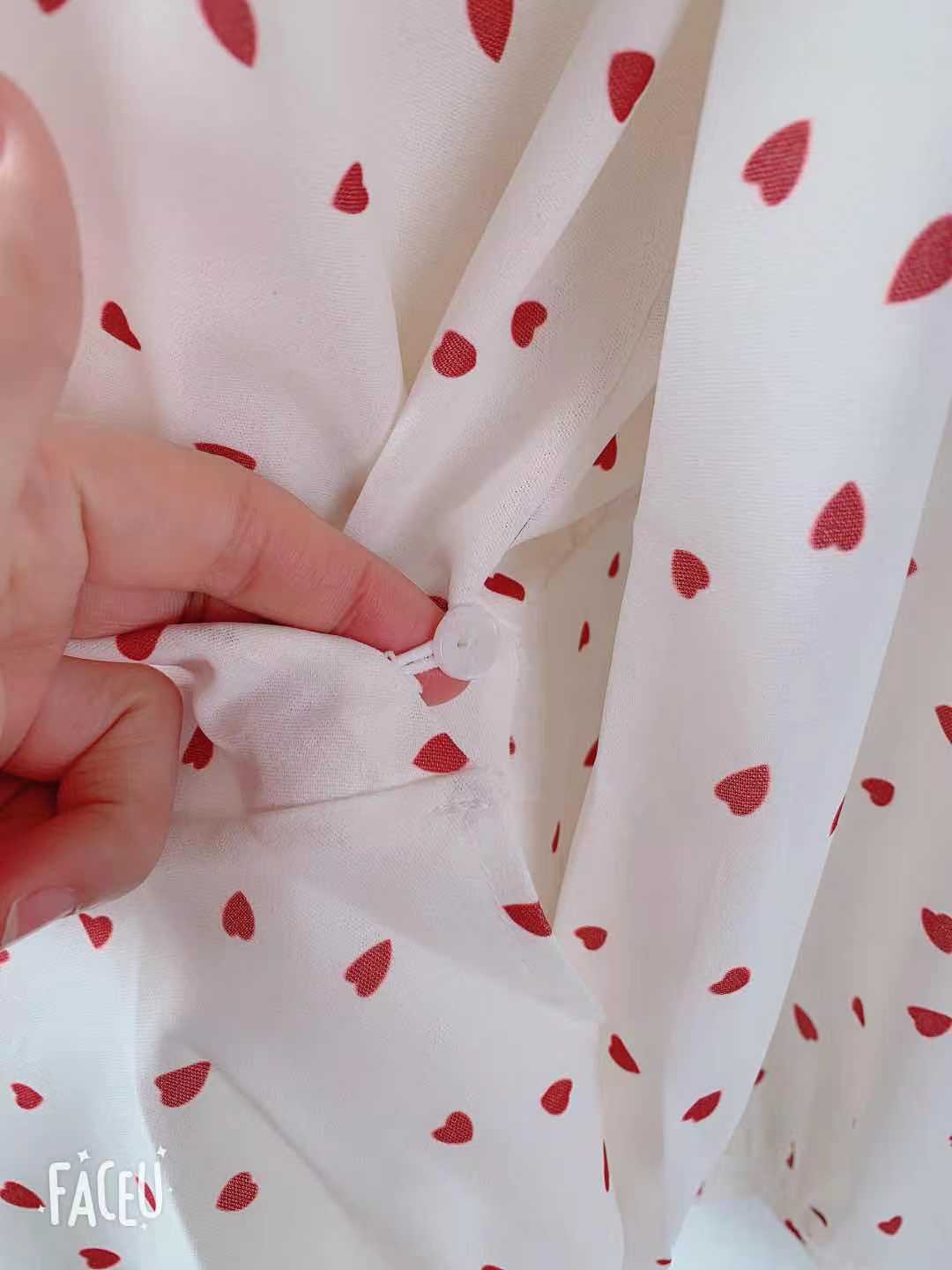 plus size Girls Long Sleeve Summer Shirt V neck Black apricot Shirts Womens Tops and Blouses Print Chiffon Blouse Women 210417Z