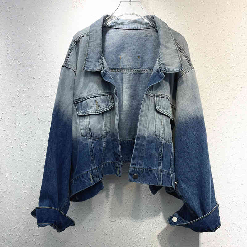 Women's Jackets Gvuw feminino para cima baixo dois wear denim jaqueta moda gradiente cor jeans bat manga curta casaco streetwear JFGI, 1# shoe box
Women's Jackets Gvuw feminino para cima baixo dois wear denim jaqueta moda gradiente cor jeans bat manga curta casaco streetwear JFGI, 1# shoe box