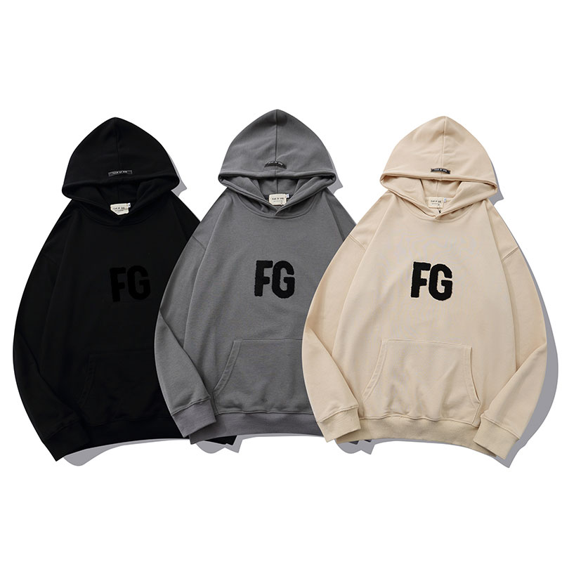 Designer FG hoodie sweatshirts women men essentia streetwear pullover sweatshirt womens mens hooded loose long sleeve fear of god thcik essentials, Black
Designer FG hoodie sweatshirts women men essentia streetwear pullover sweatshirt womens mens hooded loose long sleeve fear of god thcik essentials, Black