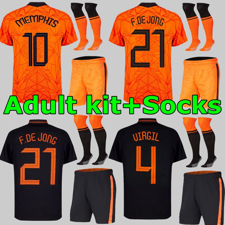 Adult kit Netherlands 2021 2022 MEMPHIS soccer jerseys DE JONG LIGT WIJNALDUM Cruyff Holland football shirt VIRGIL men Full set Uniform, 2021 away jersey
Adult kit Netherlands 2021 2022 MEMPHIS soccer jerseys DE JONG LIGT WIJNALDUM Cruyff Holland football shirt VIRGIL men Full set Uniform, 2021 away jersey