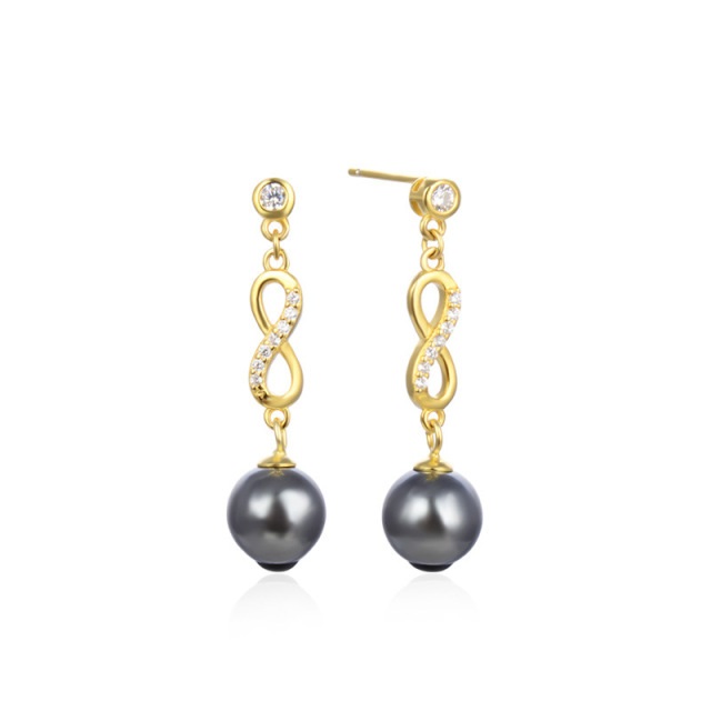 Diamond crystal twisted drop earrings fashion luxury designer black pearl pendant S925 sterling silver stud earrings for woman girls gift, Golden;silver
Diamond crystal twisted drop earrings fashion luxury designer black pearl pendant S925 sterling silver stud earrings for woman girls gift, Golden;silver