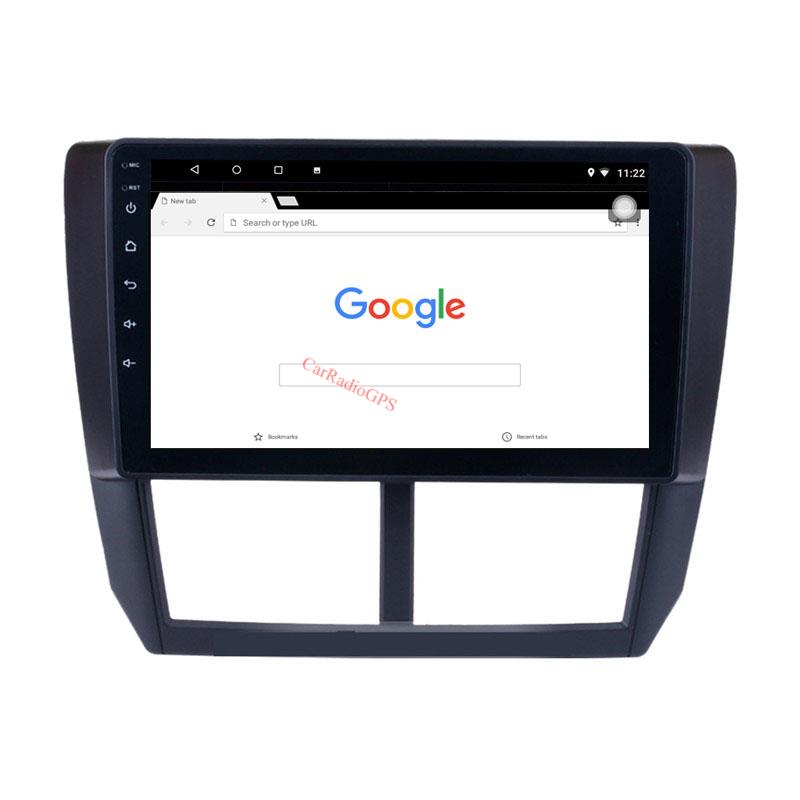 car dvd Multimedia Player for Subaru Forester 2008-2012 GPS Navigation with Wifi OBD Rearview Camera 9 Inch Android 10