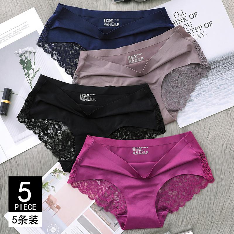 Women's Panties 5pcs/Set High Quality Soft Cotton Ice Silk Female Underwear Lingerie Women Comfortable Briefs Mid Waist Plus Size, Khaki
Women's Panties 5pcs/Set High Quality Soft Cotton Ice Silk Female Underwear Lingerie Women Comfortable Briefs Mid Waist Plus Size, Khaki