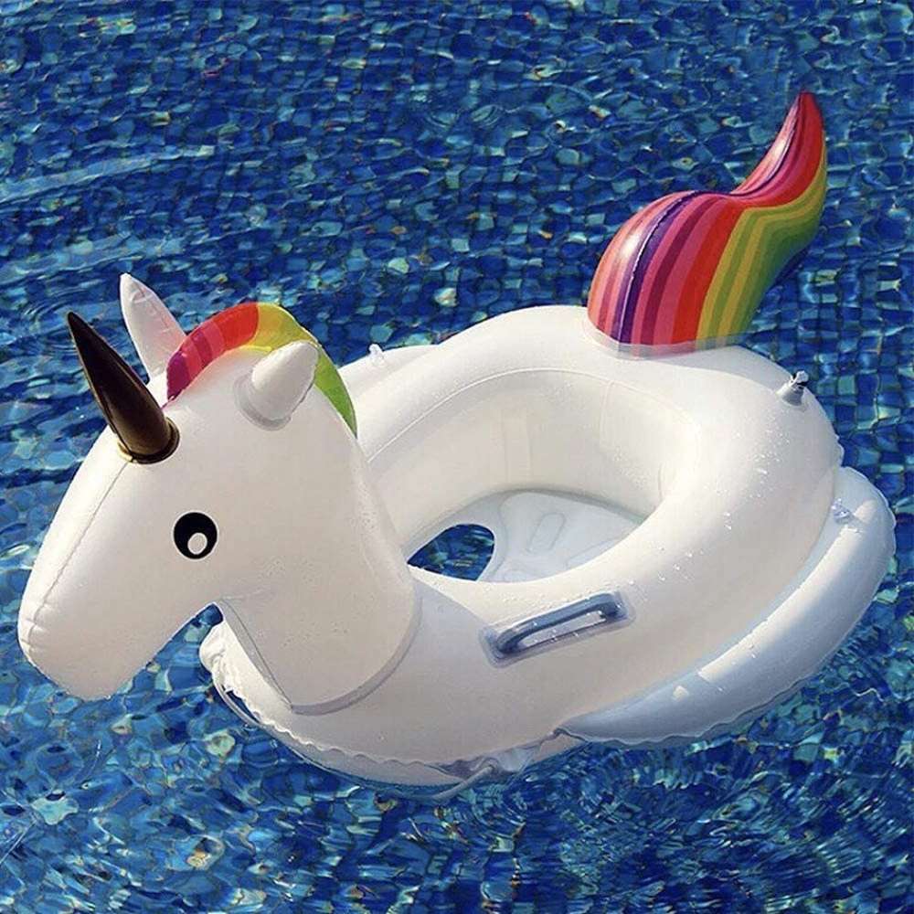 Swimming ring Inflatable Unicorn race baby swimming circle PVC environmental protection children's water toys
Swimming ring Inflatable Unicorn race baby swimming circle PVC environmental protection children's water toys