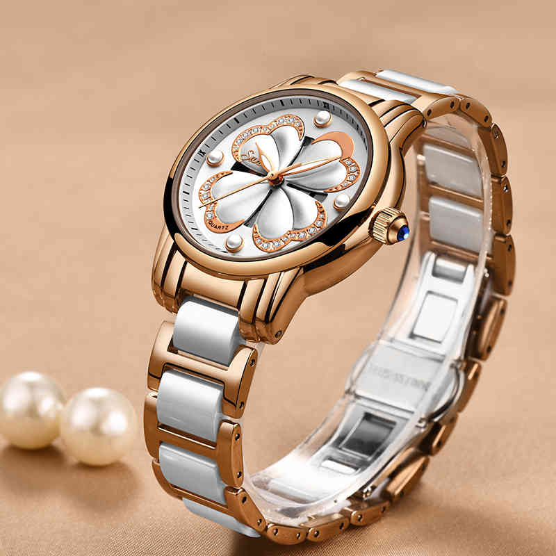 SUNKTA Gift Luxury Dress Women Watches Quartz Clock Female Watch Rose Gold Stainless Steel Fashion Ladies WristWatch 210517, Rose gold white
SUNKTA Gift Luxury Dress Women Watches Quartz Clock Female Watch Rose Gold Stainless Steel Fashion Ladies WristWatch 210517, Rose gold white