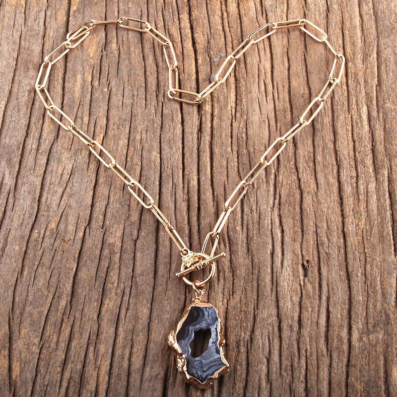 Pendant Necklaces MD Fashion Choker Necklace Collar Statement Hip Hop Chunky Druzy / Pearl Chain
Pendant Necklaces MD Fashion Choker Necklace Collar Statement Hip Hop Chunky Druzy / Pearl Chain