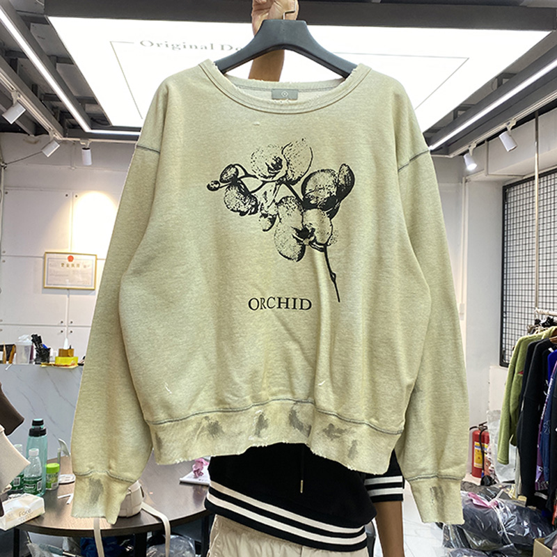 Men Vintage Color Printed Hoodies Oversize Women Crewneck Fleece Hoodie Sweatshirt Men's Fashion High Quality Hip Hop Tops, Fg531 khaki
Men Vintage Color Printed Hoodies Oversize Women Crewneck Fleece Hoodie Sweatshirt Men's Fashion High Quality Hip Hop Tops, Fg531 khaki