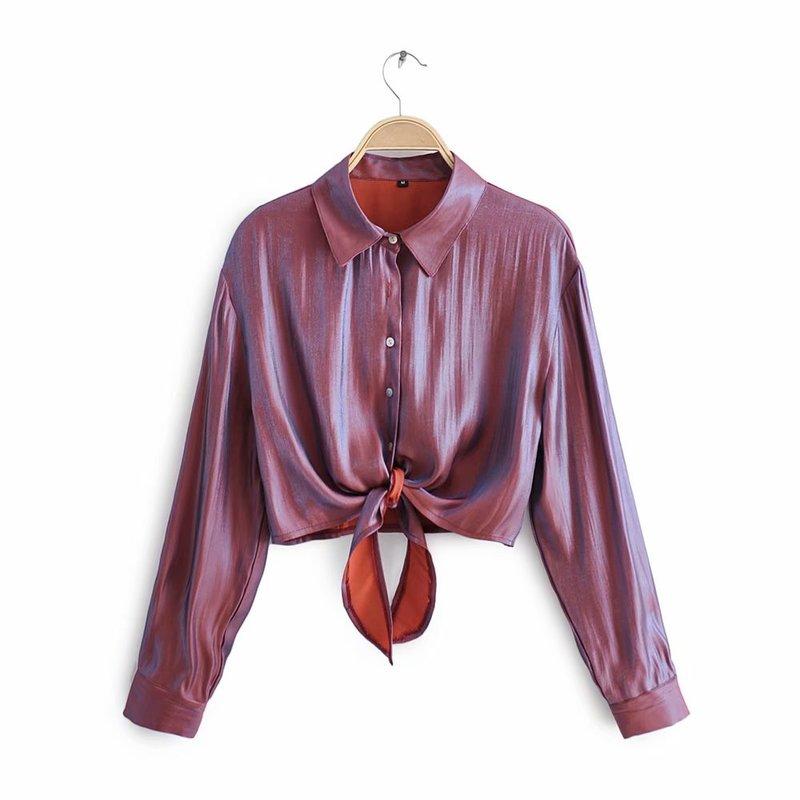 Women' Blouses & Shirts Arrival Jia 38-9895 European And American Fashion Wind System With Short Shirt, Fuchsia
Women' Blouses & Shirts Arrival Jia 38-9895 European And American Fashion Wind System With Short Shirt, Fuchsia