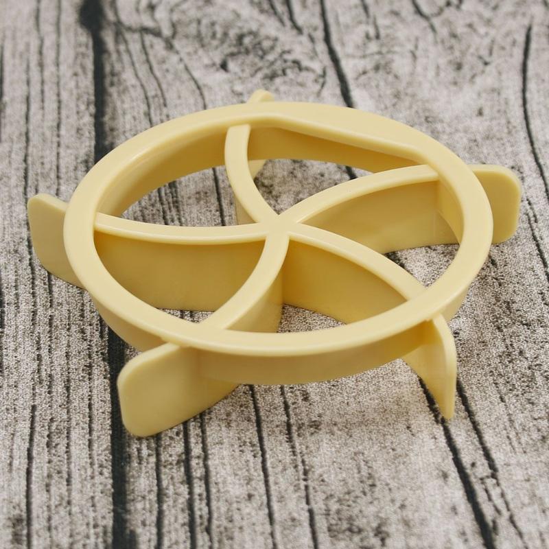 Baking Moulds Fan Shaped Dough Cookie Press Bread Rolls Mold Plastic Pastry Cutter Cake Biscuit Stamp Mould Tools Kitchen RRD7603 Free shipping
