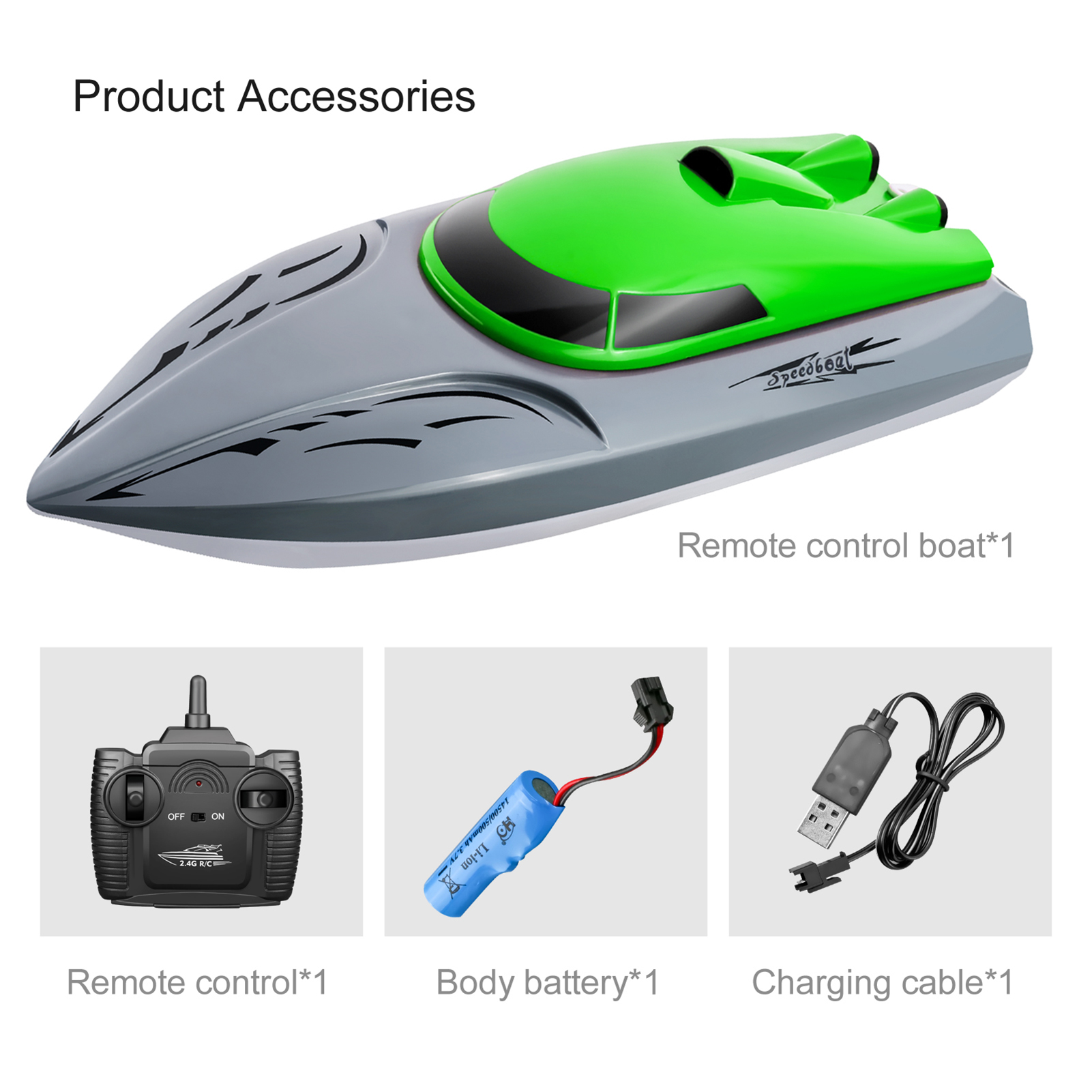 806 2.4G RC Remote Control Boat 20KM/h Waterproof Toy High Speed Dual motors RCRacing Boat Toys for Kids Adult