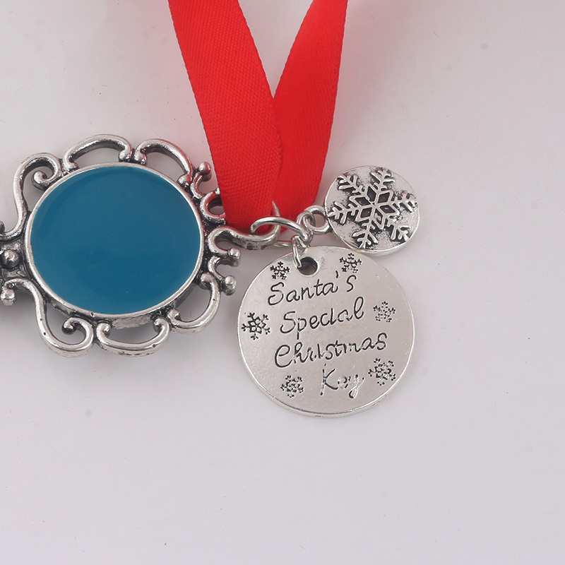 magic santa claus key ornaments Decorations christmas halloween gifts xmas wholesales keychain Men and Women New style Free shipping