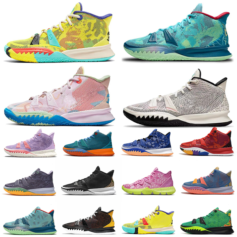 2021 Kyries Shoes One World 1 People Chip Copa Grind 7 7s Mens Basketball Irving Sponges Sandy Creator Hendrix Horus Men Trainers Sports, A7 white black gold 40-45
2021 Kyries Shoes One World 1 People Chip Copa Grind 7 7s Mens Basketball Irving Sponges Sandy Creator Hendrix Horus Men Trainers Sports, A7 white black gold 40-45