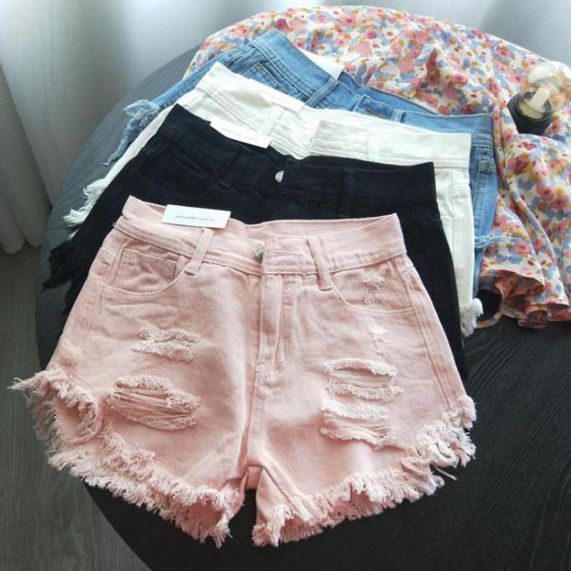Women' Shorts ZCWXM Basic Summer Denim Black Sexy Women 2021 Korean Casual Slim Tassels Ripped Holes Pink Jeans White
Women' Shorts ZCWXM Basic Summer Denim Black Sexy Women 2021 Korean Casual Slim Tassels Ripped Holes Pink Jeans White