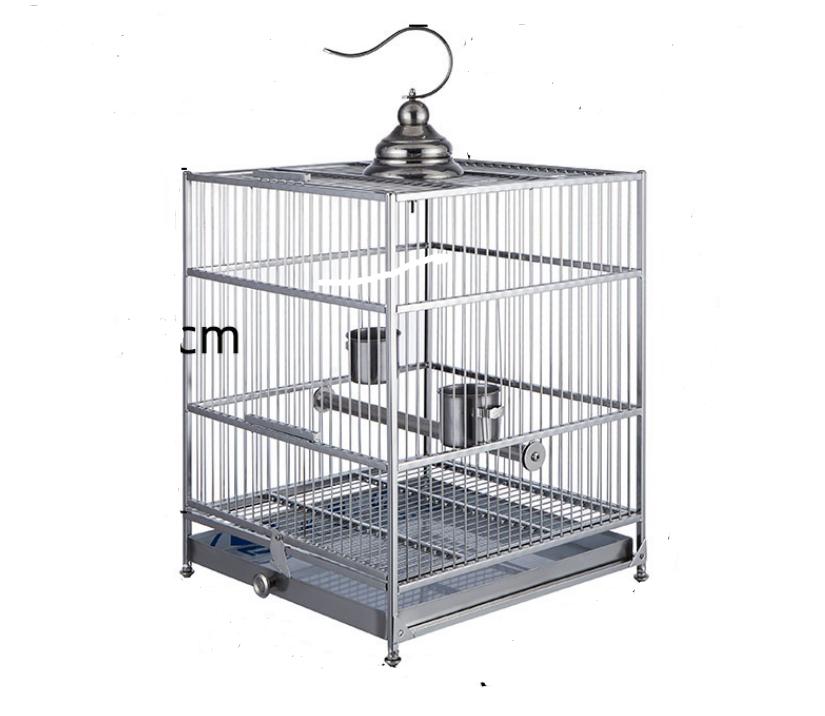 Bird Cages Large 304 Stainless Steel Xuanfeng Cage Luxury Bathing Parrot Drawer Chassis Decoration
Bird Cages Large 304 Stainless Steel Xuanfeng Cage Luxury Bathing Parrot Drawer Chassis Decoration