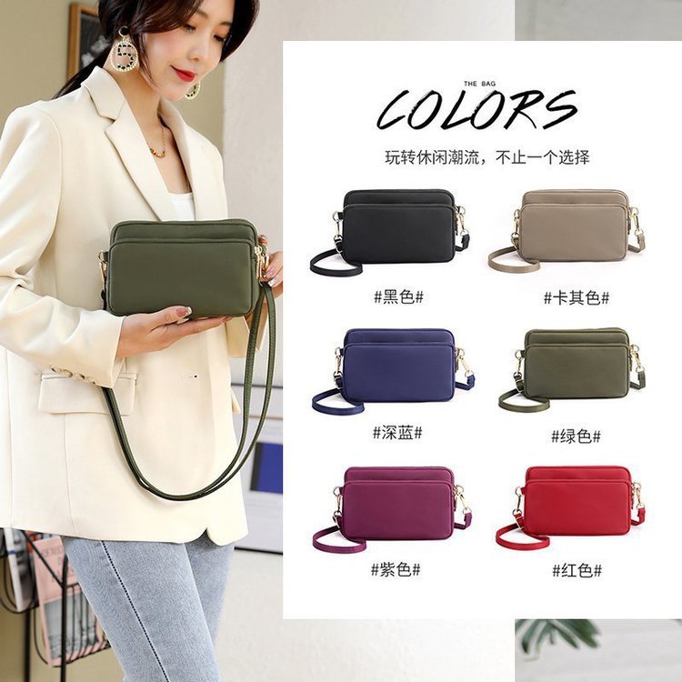 small messenger 2021 spring and summer new leisure solid color single shoulder nylon oxford mini women's bag
small messenger 2021 spring and summer new leisure solid color single shoulder nylon oxford mini women's bag