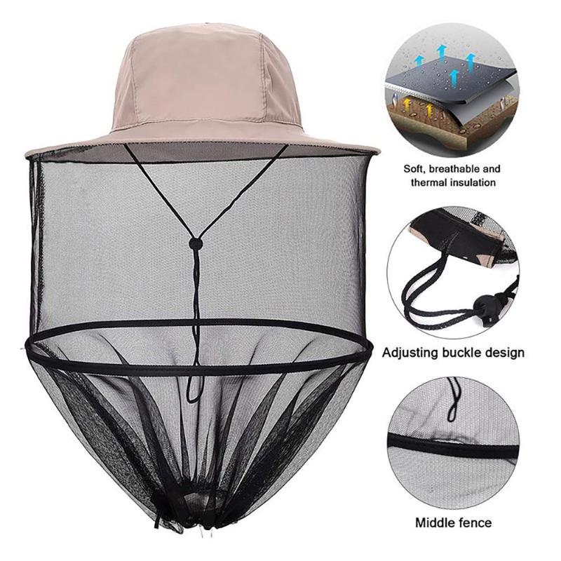Outdoor Hats Apparel Unisex Caps Sun Sunscreen Cap Ultraviolet-proof Beekeeping Mosquito Hat Fishing Net Mesh, Beige
Outdoor Hats Apparel Unisex Caps Sun Sunscreen Cap Ultraviolet-proof Beekeeping Mosquito Hat Fishing Net Mesh, Beige