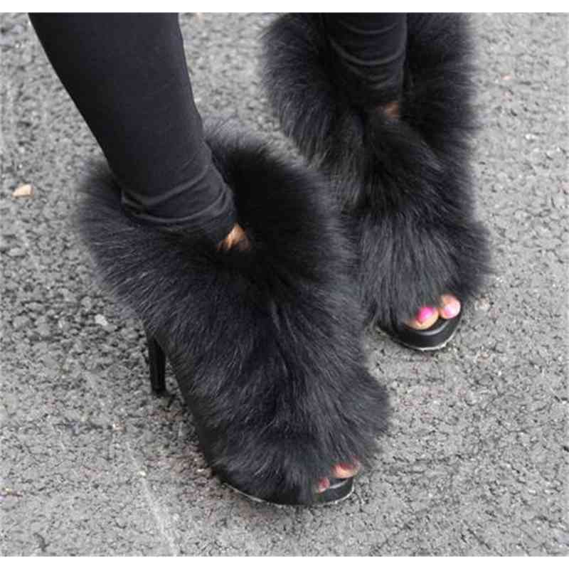 Boots Moda Preto de Pele De Raposa Mulheres Ankle Peep Toe Primavera Senhoras quentes Deslizar Sobre Botas Salto Alto Cavaleiro VQXY, Red
Boots Moda Preto de Pele De Raposa Mulheres Ankle Peep Toe Primavera Senhoras quentes Deslizar Sobre Botas Salto Alto Cavaleiro VQXY, Red